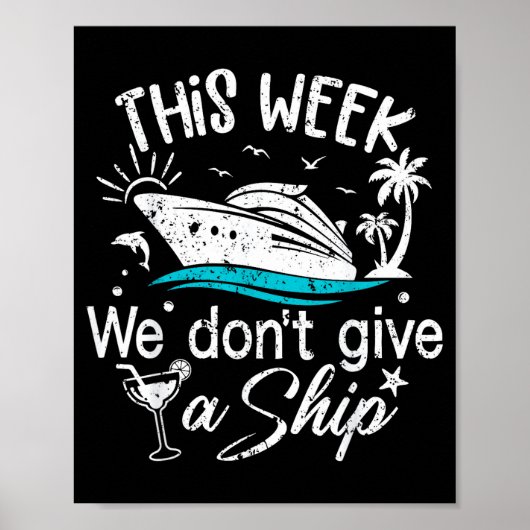 This Week We Don't Give A Ship Family Cruise Vacat ポスター (正面)