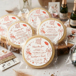 This Wife Is A Showgirl Bachelorette Party Favor ラウンドシール