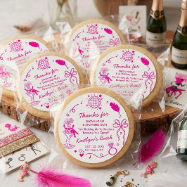 This Wife Is A Showgirl Bachelorette Party Favor ラウンドシール
