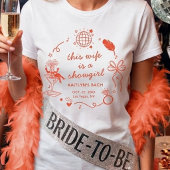 This Wife Is A Showgirl Bachelorette Party Tシャツ