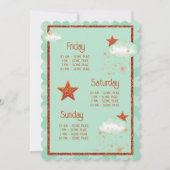 This Wife is a Showgirl Bachelorette Retro Music  招待状 (裏面)