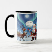 This Will Pep You Up Christmas Mug AI used マグカップ (左)