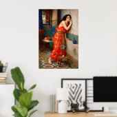 Thisbe by John William Waterhouse ポスター (ホームオフィス)