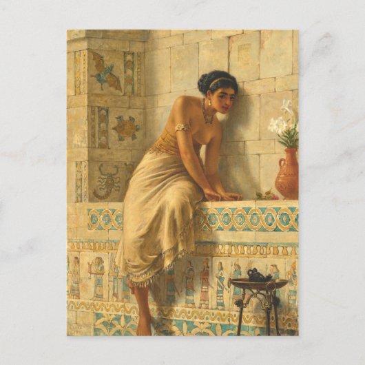 Thisbe, Edwin Long （英語， 1829 - 1891） ポストカード (正面)