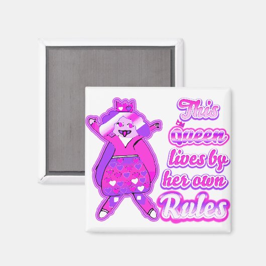 thisquelivesbyherownrules マグネット (正面/裏面)