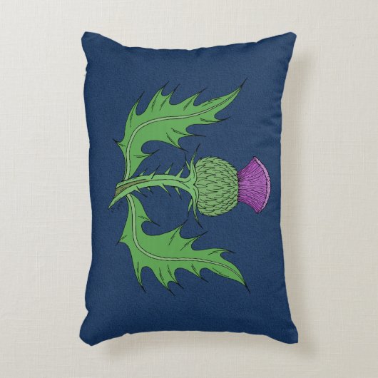 Thistle アクセントクッション (正面(垂直))