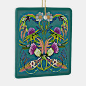 Thistle and bee ornament セラミックオーナメント (右)