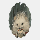 Thistle the Hedgehog | Woodland Whimsy オーナメントカード (右)