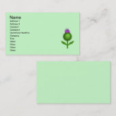 thistle_Vector_Clipアート 名刺 (正面/裏面)