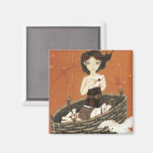 Thje Messenger – スチームパンクマグネット マグネット (正面/裏面)