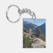 Tholos of Athena Delphi Greece Souvenir Keychain キーホルダー (正面左)