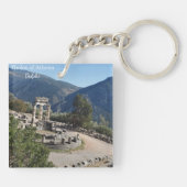 Tholos of Athena Delphi Greece Souvenir Keychain キーホルダー (裏面)