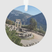 Tholos of Athena Delphi Greece Souvenir Ornament オーナメント (裏面)