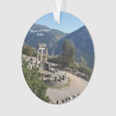 Tholos of Athena Delphi Greece Souvenir Ornament オーナメント (正面)