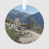 Tholos of Athena Delphi Greece Souvenir Ornament オーナメント (正面)