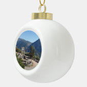Tholos of Athena Delphi Greece Souvenir Ornament セラミックボールオーナメント (右)