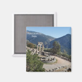 Tholos of Athena Delphi Souvenir Magnet マグネット (正面/裏面)