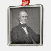 Thom著写真から刻まれるアンドリュー・ジョンソン メタルオーナメント (左)