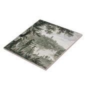 Thoma著刻まれるHumphrey Reptonのテレホンカード タイル (側面)