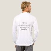 Thomas A Edison トライブレンドＴシャツ (背面全体)