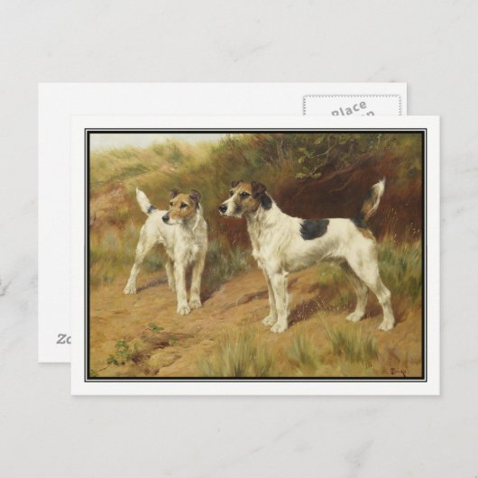 Thomas Blinksによる彼らの主人の呼び出しで ポストカード (正面/裏面)