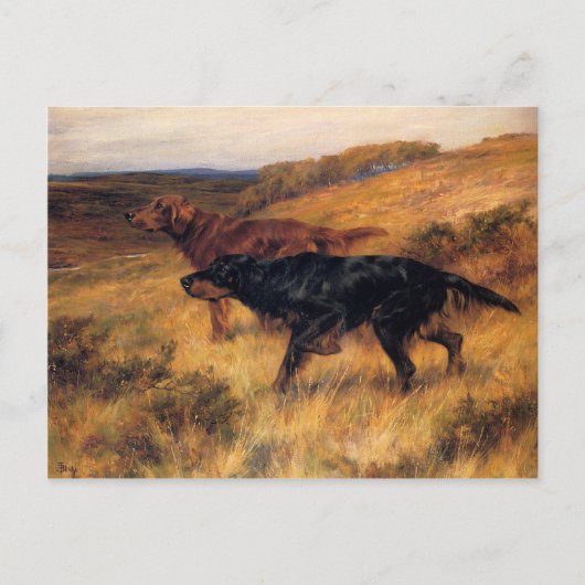 Thomas Blinks'絵画付きポストカード ポストカード (正面)