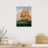 Thomas Chambers ポスター (キッチン)