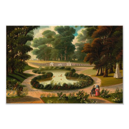 Thomas Chambers Mount  Auburn フォトプリント (正面)