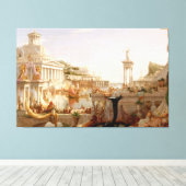 Thomas Cole – ザ・コンシューマライゼーション、ザ・コース キャンバスプリント (インサイチュ (ウッドフロア))