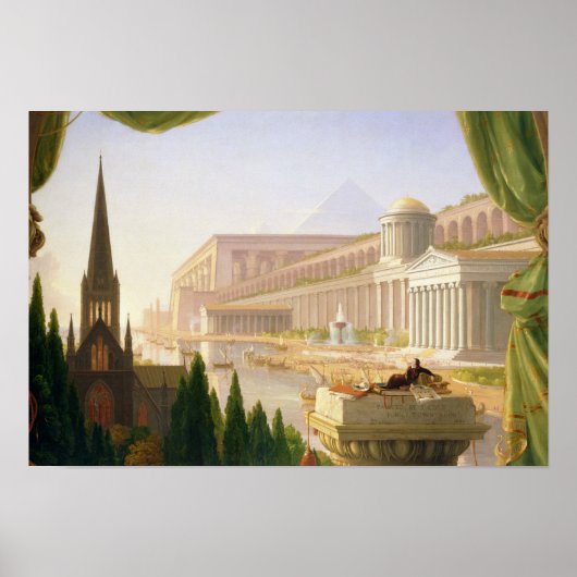 Thomas Cole – 建築家の夢 ポスター (正面)