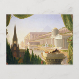 Thomas Cole – 建築家の夢 ポストカード