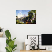 Thomas Cole The Voyage of Life Youth ポスター (ホームオフィス)