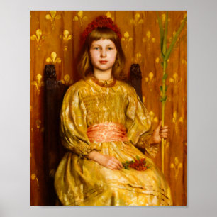Thomas Cooper Gotch:私の王冠と詐欺師, 1891 ポスター