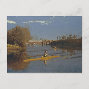 Thomas Eakins – チャンピオン独身の彫刻 ポストカード