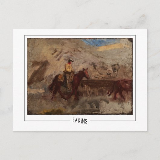 Thomas Eakins #10 -ファインアート葉書 ポストカード (正面)