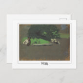 Thomas Eakins #376 -ファインアート葉書 ポストカード (正面/裏面)