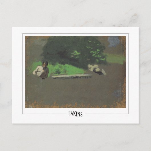 Thomas Eakins #376 -ファインアート葉書 ポストカード (正面)