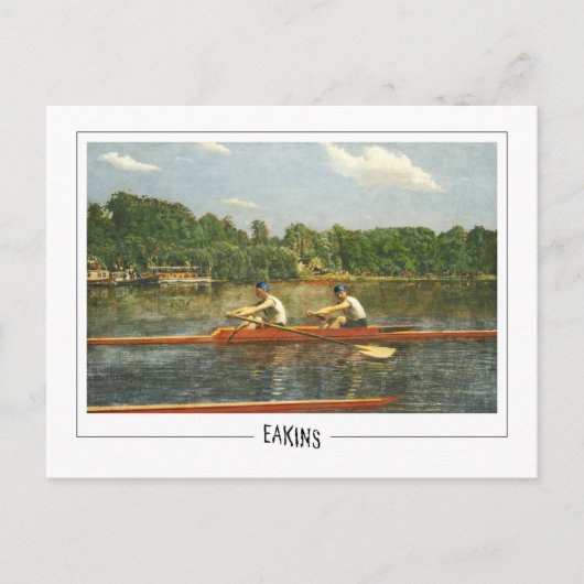 Thomas Eakins #3 -ファインアート葉書 ポストカード (正面)