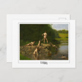 Thomas Eakins #414 -ファインアート葉書 ポストカード (正面/裏面)