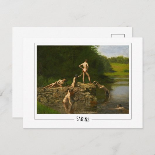 Thomas Eakins #414 -ファインアート葉書 ポストカード (正面/裏面)