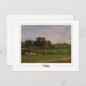 Thomas Eakins #65 -ファインアート葉書 ポストカード (正面/裏面)