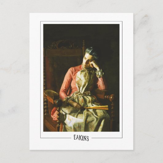 Thomas Eakins #8 -ファインアート葉書 ポストカード (正面)
