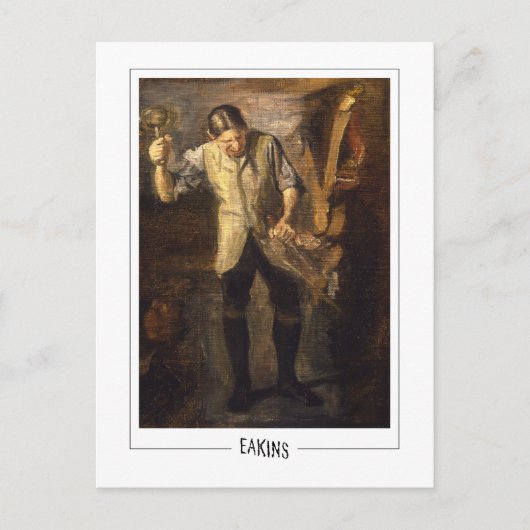 Thomas Eakins #9 -ファインアート葉書 ポストカード (正面)