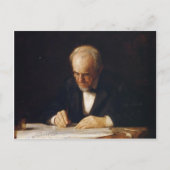 Thomas Eakins-The 書 Master (Benjamin Eakins) ポストカード (正面)