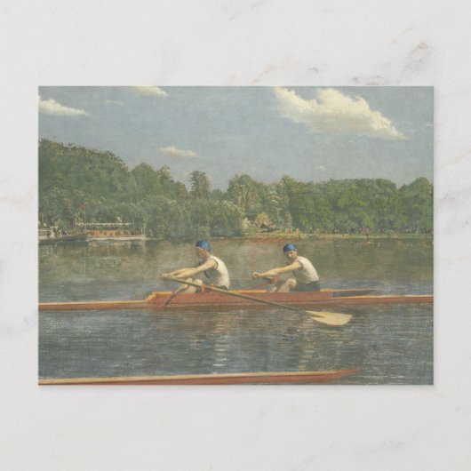 Thomas Eakins - The Biglin Brothers Racing ポストカード (正面)