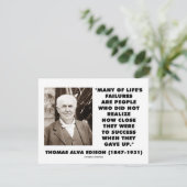 Thomas Edisonが成功に近い失敗を与え発生 (スタンド正面)