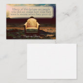 Thomas Edison感動的引用文「Failures」 ノートカード (正面/裏面)