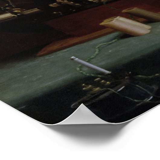 Thomas Edison氏の研究室 ポスター (角)