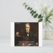 Thomas Edison "B4成功"知恵の引用文ギフト ポストカード (スタンド正面)