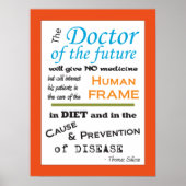 Thomas Edison Doctor of Future Poster Customize ポスター (正面)